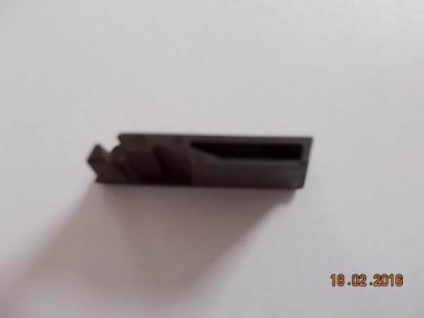 Endkappen für Flügelabdeckprofil rechts, braun